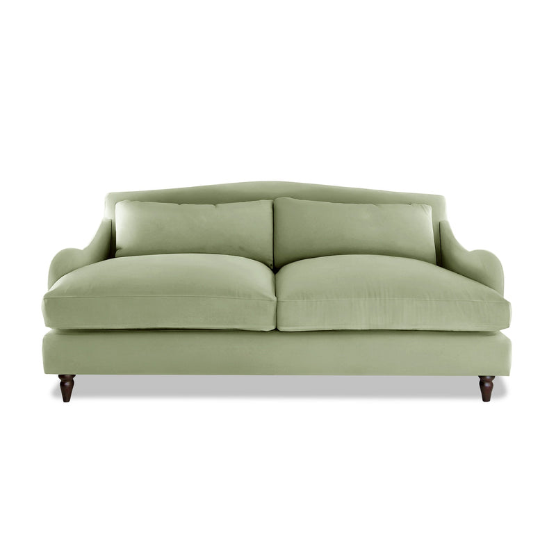 Felix 3 Seater Sofa in Hemp Linen - Hand Made in USA
