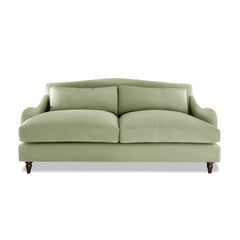 Felix 3 Seater Sofa in Hemp Linen - Hand Made in USA