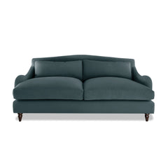 Felix 3 Seater Sofa in Midnight Linen - Hand Made in USA