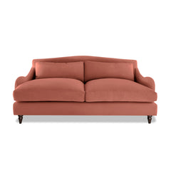 Felix 3 Seater Sofa in Sweet Briar Linen - Hand Made in USA