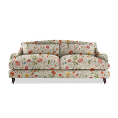 Felix 4 seater sofa in Natural Linen Wildwood Ivory - Hand Made in USA
