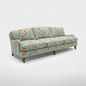 Isobel 4 seater sofa in Wildwood Duck Egg - Handmade in the USA