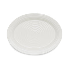 White Porcelain Oval Turkey Platter