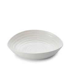 White Porcelain Pasta Serving Bowl