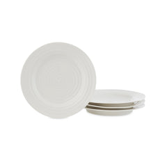 White Porcelain Salad Plate - Set of 4