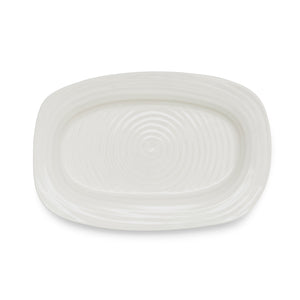 White Porcelain Sandwich Tray