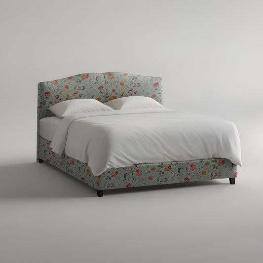 Rose Bed in Wildwood Duck Egg - Hand Made in USA