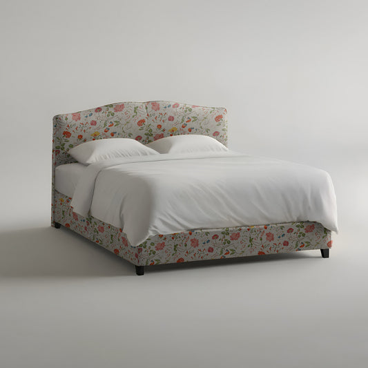 Rose Bed in Wildwood Ivory - Hand Made in USA