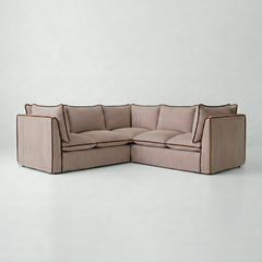 Coco 3x3 Modular Sofa in Customer's Own Material - Handmade to Order in the USA
