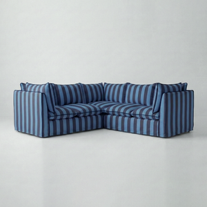 Coco 3x3 Modular Sofa in Customer's Own Material - Handmade to Order in the USA