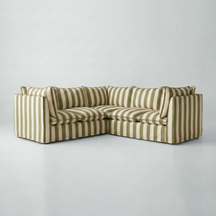 Coco 3x3 Modular Sofa in Customer's Own Material - Handmade to Order in the USA