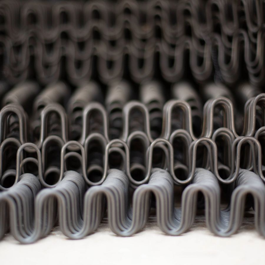 Individual coil springs in a Sophie Conran sofa