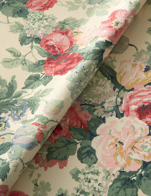 English Garden - Albertine - Classic Rose Fabric Swatch