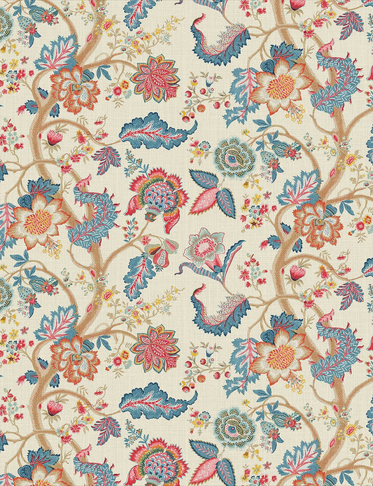 English Garden - Kitty - Indian Summer Fabric Swatch