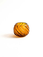 Stella Hand Blown Tealight - Amber