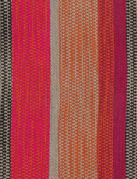 Llama Orange Fabric Per Yard