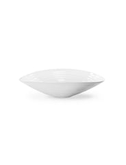 White Porcelain Medium Salad Bowl