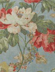 Peony Summer Sky Fabric Sample Per Metre