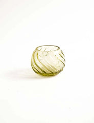 Stella Hand Blown Tealight - Yellow